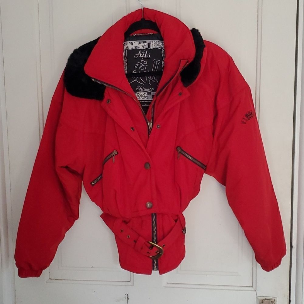Nils Skiwear Red Coat